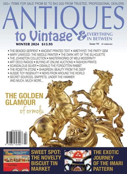 Antiques to Vintage & Everything In Between – Issue 91 – Winter 2024 Cover
