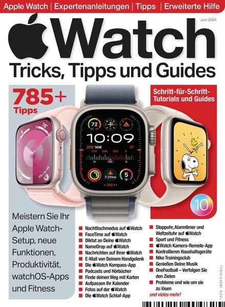 Apple Watch Tricks Tipps und Guides – Juni 2024 Cover