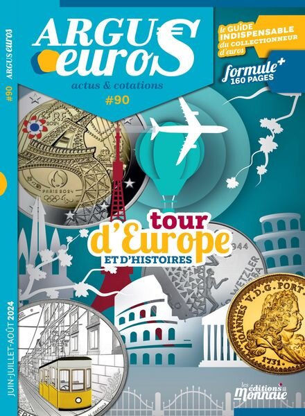 Argus Euros – Juin-Juillet-Aout 2024 Cover