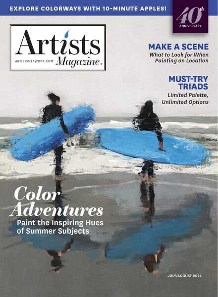 Artists Magazine – July-August 2024 Cover
