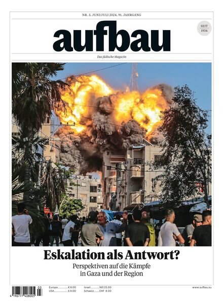 Aufbau – Juni-Juli 2024 Cover