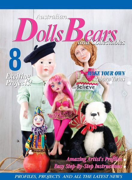 Australian Dolls Bears & Collectables – Issue 7 2024 Cover