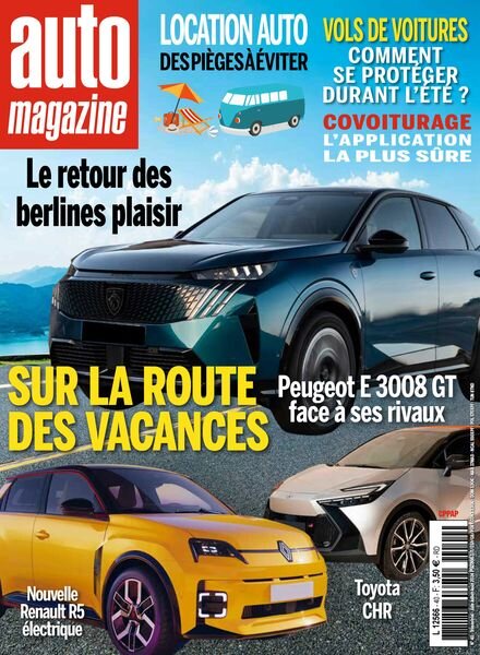 Auto Magazine – Juin-Juillet-Aout 2024 Cover