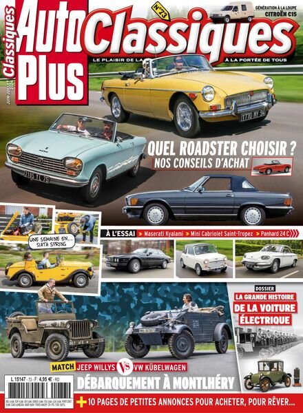 Auto Plus Classiques – Juin-Juillet 2024 Cover