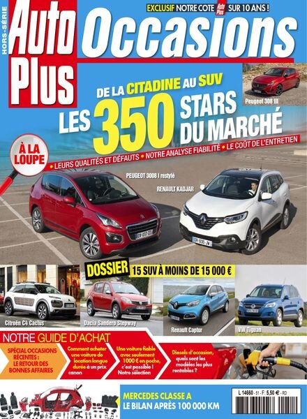 Auto Plus – Hors-Serie – Occasion N 51 – Juin 2024 Cover