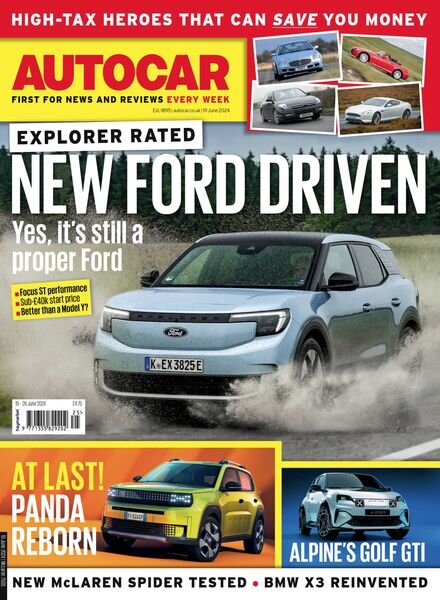 Autocar UK – June 19 2024 Cover
