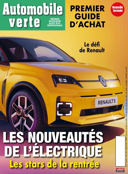 Automobile Verte – Juillet-Aout-Septembre 2024 Cover