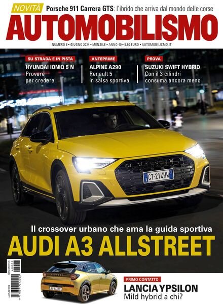 Automobilismo – Giugno 2024 Cover