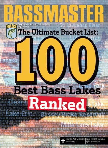 Bassmaster – July-August 2024 Cover