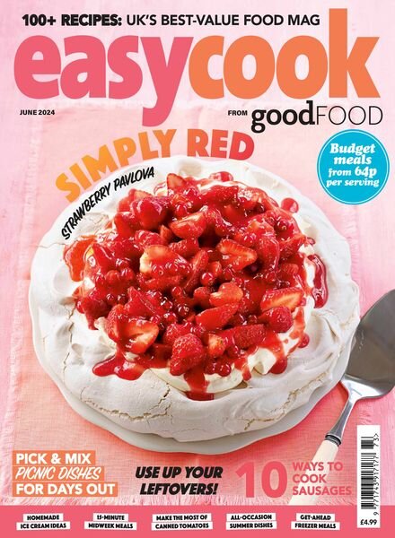BBC Easy Cook UK – Issue 173 – June 2024 Cover