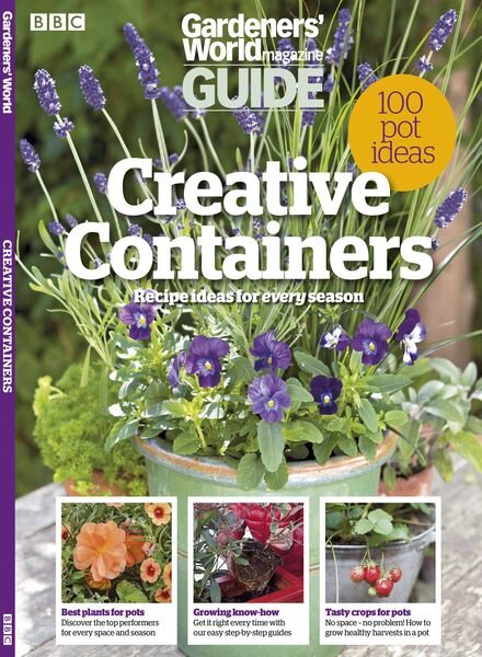 BBC Gardeners World Specials – Creative Containers – May 2024 Cover