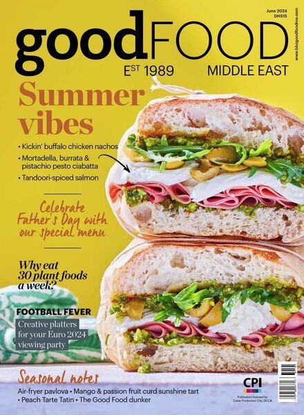 BBC Good Food Middle East – June 2024 Cover