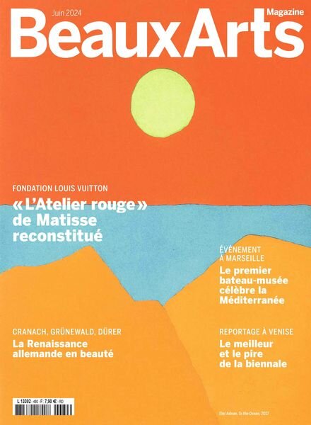 Beaux Arts – Juin 2024 Cover