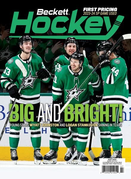Beckett Hockey – July 2024 Cover