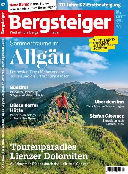 Bergsteiger – Juli 2024 Cover