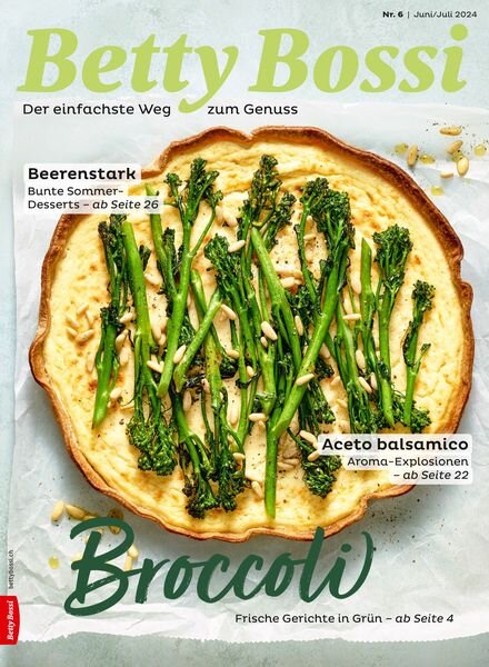 Betty Bossi – Juni-Juli 2024 Cover