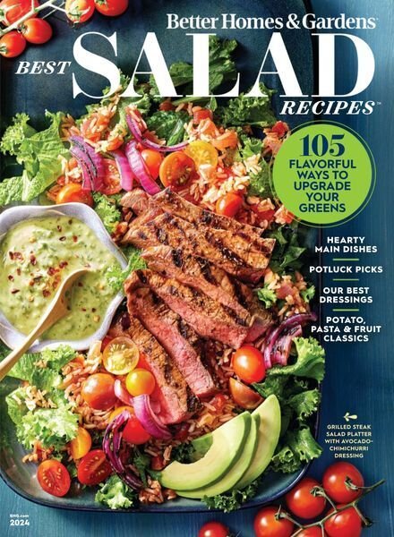 BH&G – Best Salad Recipes 2024 Cover