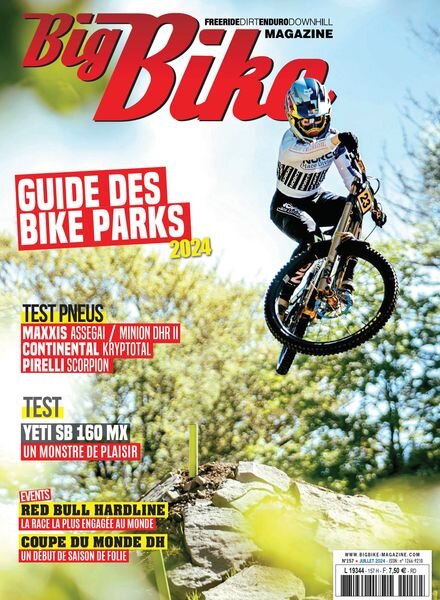 Big Bike Magazine – Juillet 2024 Cover