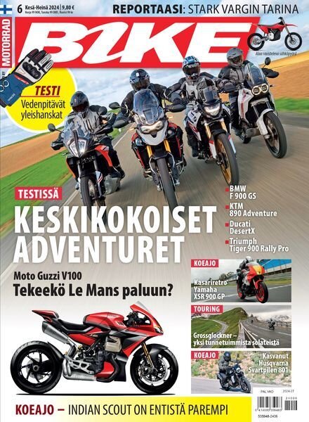 Bike Finland – Kesakuu 2024 Cover