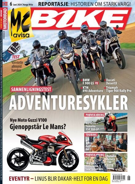 Bike Norge – 6 Juni 2024 Cover