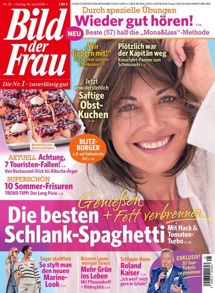 Bild der Frau – 14 Juni 2024 Cover