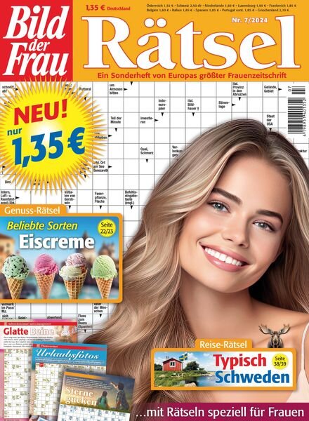 Bild der Frau Ratsel – Juli 2024 Cover