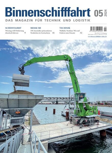 Binnenschifffahrt – Mai 2024 Cover