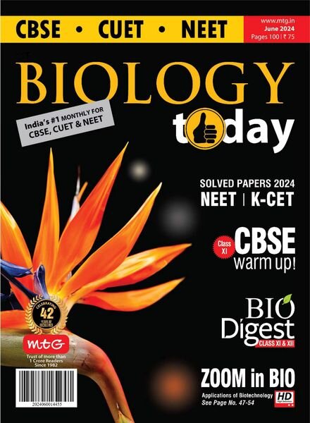 Biology Today – June 2024 Cover
