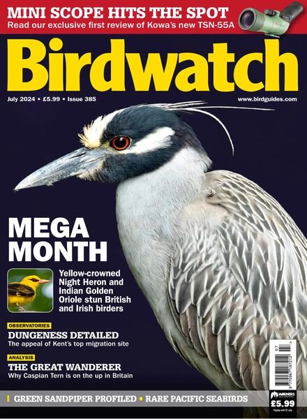 Birdwatch UK – Issue 385 – July 2024 Cover