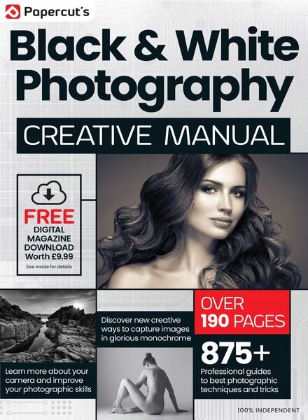 Black & White Photography Creative Manual – June 2024 Cover