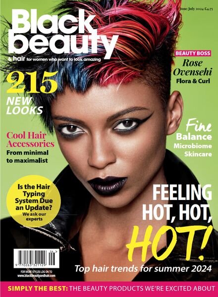 Black Beauty & Hair – Jun-Jul 2024 Cover