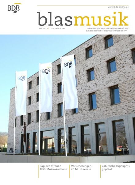 Blasmusik – Juni 2024 Cover