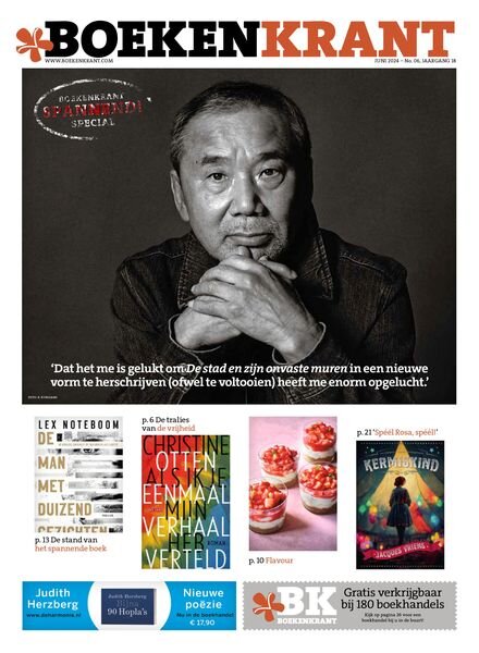 Boekenkrant – Juni 2024 Cover