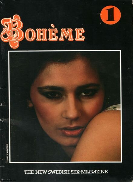 Boheme Sweden – N 1 1986 Cover