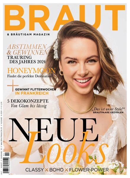Braut & Brautigam Germany – Juli-August 2024 Cover