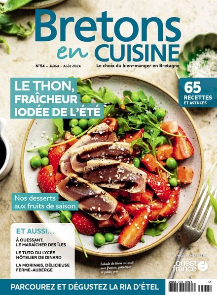 Bretons en Cuisine – Juillet-Aout 2024 Cover