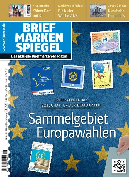 Briefmarken Spiegel – Juni 2024 Cover