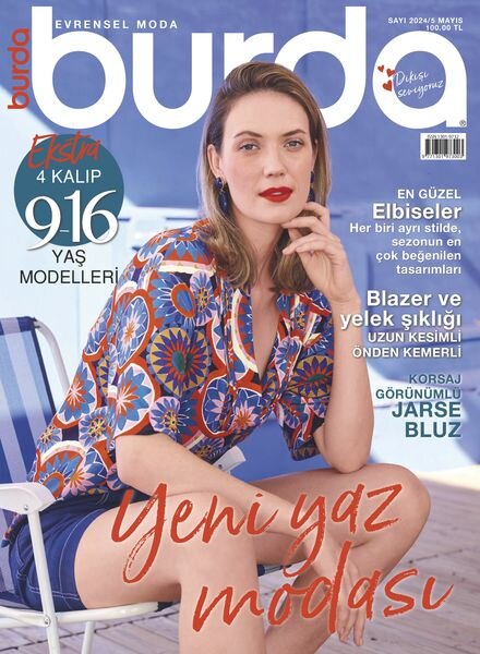Burda Turkiye – Mayis 2024 Cover