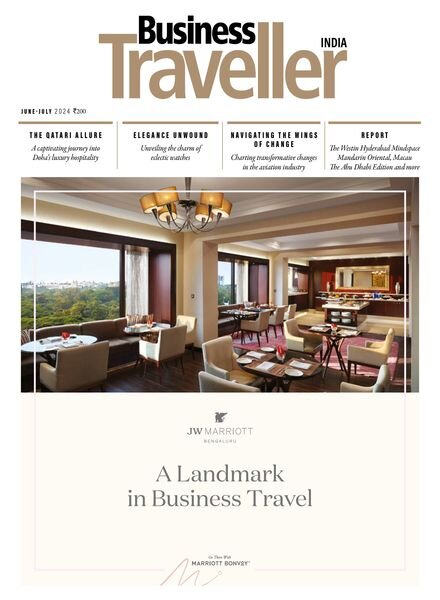 Business Traveller India – June-July 2024 Cover