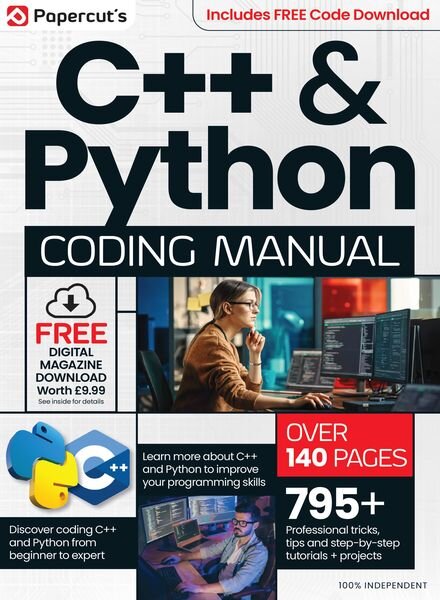 C++ & Python Coding Manual – June 2024 Cover
