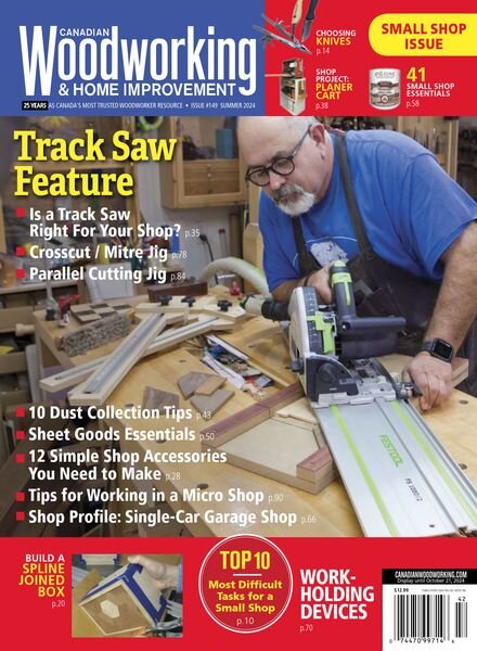 Canadian Woodworking – Summer 2024 Cover