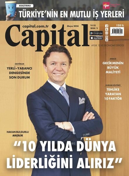 Capital Turkiye – Mayis 2024 Cover