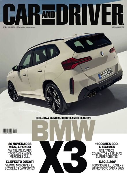 Car and Driver Espana – Julio-Agosto 2024 Cover
