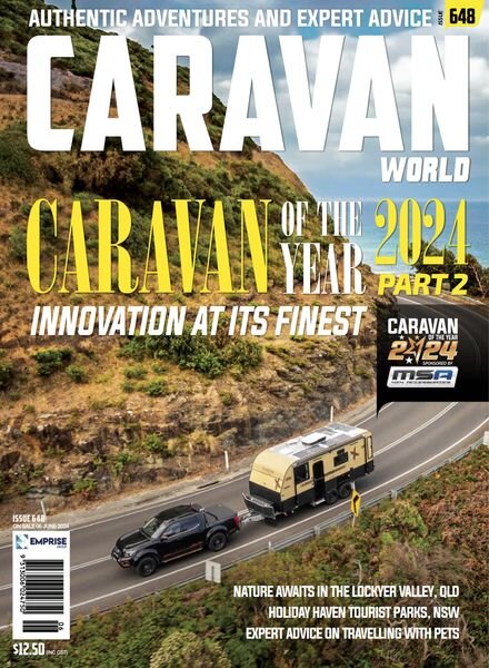 Caravan World – Issue 648 2024 Cover