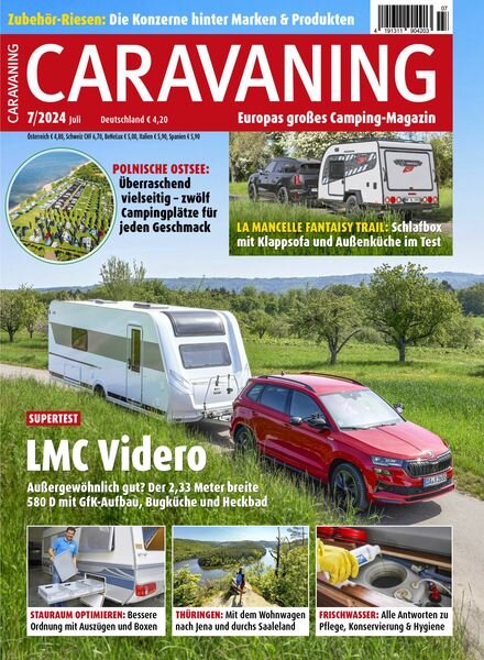 Caravaning – Juli 2024 Cover