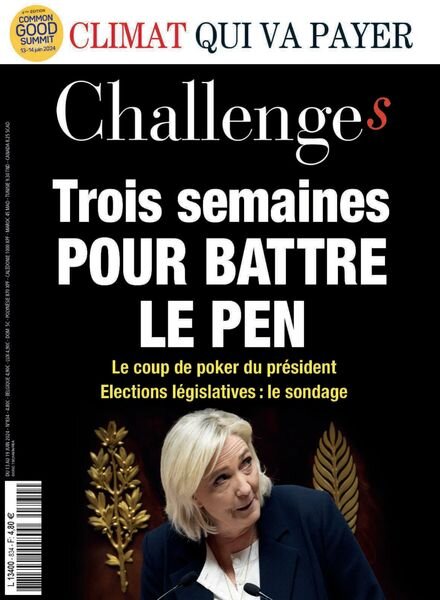Challenges – 13 Juin 2024 Cover