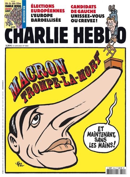 Charlie Hebdo – 12 Juin 2024 Cover