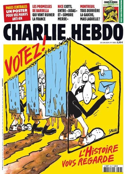 Charlie Hebdo – 26 Juin 2024 Cover