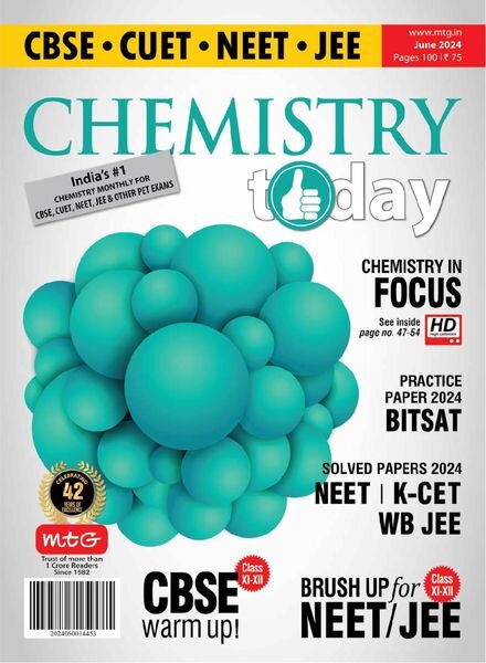 Chemistry Today – June 2024 Cover