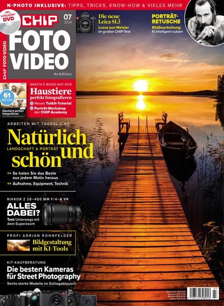 Chip Foto Video Germany – Juli 2024 Cover